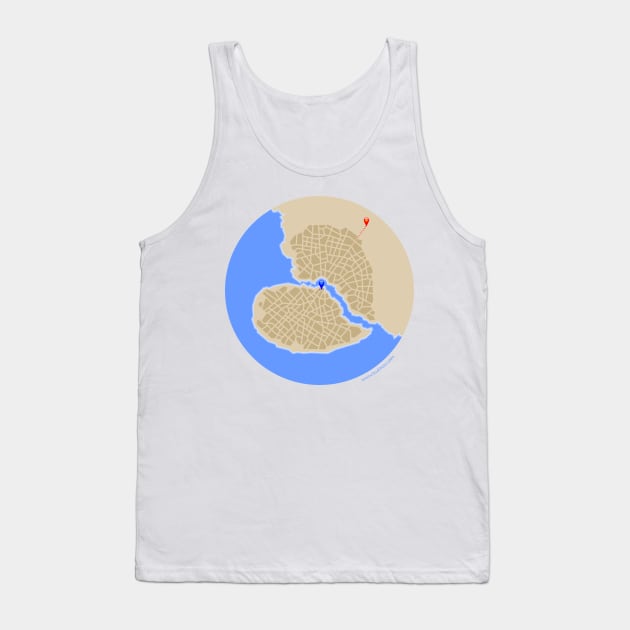 Broken Heart City Tank Top by tuditees